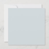 Dusty Blue & Gray Color Combination Palette Card (Back)