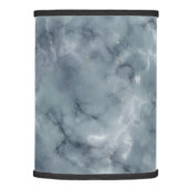 Dusty Blue Gray Marble Texture Lamp Shade (Right)