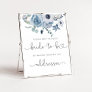 Dusty blue help the busy bride Address an envelope Poster