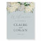 Dusty Blue Hydrangea Wedding Welcome