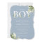 Dusty Blue Its A Boy Greenery Letter Baby Shower
