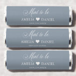 Dusty Blue Mint To Be Wedding Minimalist Simple<br><div class="desc">Celebrate your union with a refreshing twist using these Dusty Blue "Mint to Be" Wedding Favors. Styled with a minimalist design and soft dusty blue tones, these mints are a sweet and simple way to thank your guests. Perfect for modern weddings, bridal showers, or engagement parties, they add a clean...</div>