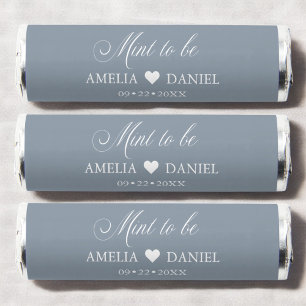 Dusty Blue Mint To Be Wedding Minimalist Simple