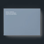 Dusty Blue Modern Simple Envelope<br><div class="desc">Dusty Blue Color Modern Simple Envelope for Wedding,  Bridal Shower,  Baby Shower,  Birthday or Other Occasions.</div>