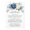 Dusty Blue Navy Champagne Ivory Wedding Details