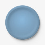 Dusty Blue Paper Plates