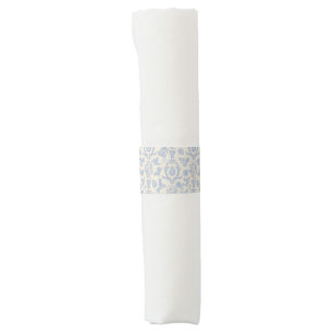 Dusty Blue Perfect Pear Bridal Shower Napkin Wrap