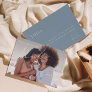Dusty Blue | Photo Maid of Honor Proposal Card
