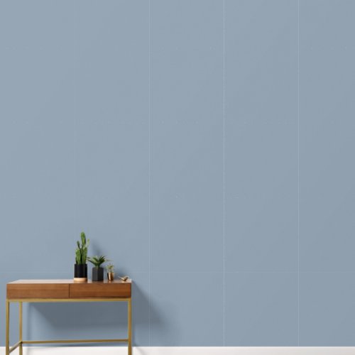 Dusty Blue Plain Solid Custom Color Background Wallpaper