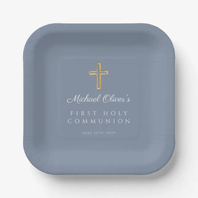 Communion Paper Plates - España