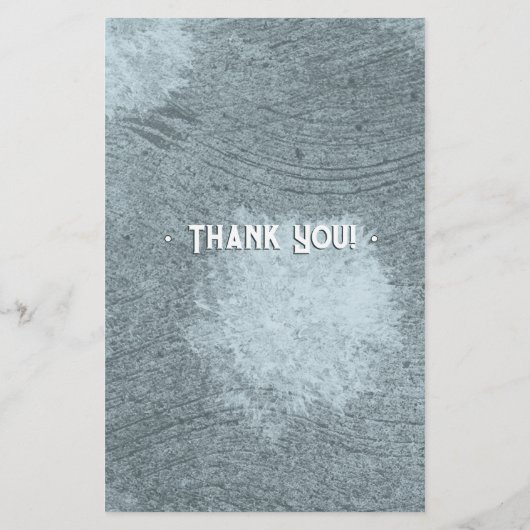 Dusty Blue Retro Art Deco Style Baby Shower Bingo (Back)