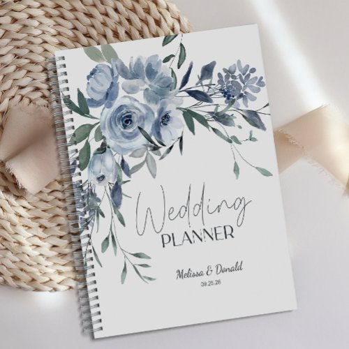 Dusty Blue Roses Flowers Wedding Planner
