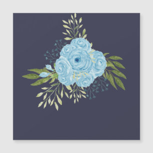 Dusty Blue Roses NewlyWeds Wedding Gift Personal