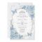 Dusty Blue Silver Quinceanera 15th Birthday Party