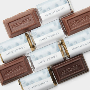 Dusty Blue Snowflake Hershey's Miniatures