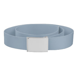 Dusty Blue Solid Color Belt