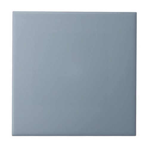 Dusty Blue Solid Color Ceramic Tile