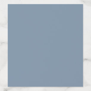 Dusty Blue Solid Color Envelope Liner