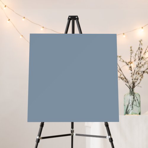 Dusty Blue Solid Color Foam Board