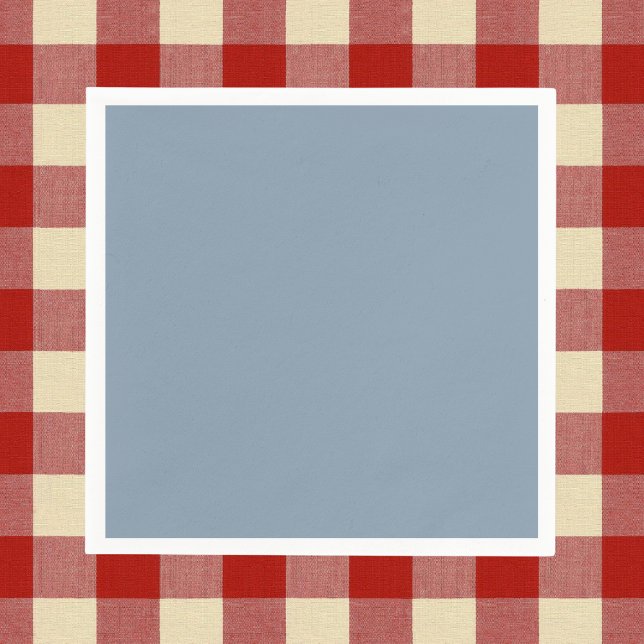 Dusty Blue Solid Color Napkins (Creator Uploaded)