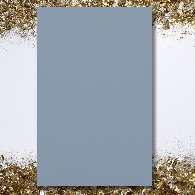 Dusty Blue Solid Color Stationery (Creator Uploaded)