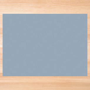 Dusty Blue Solid Color Tissue Paper