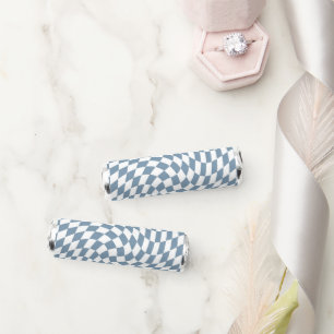 Dusty Blue Wedding Collection Check Checkered Breath Savers® Mints