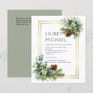 Dusty Blue Wedding Eucalyptus Greenery Budget