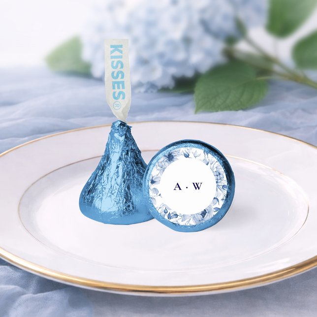 Dusty Blue Wedding Favor Hershey’s Kiss (Creator Uploaded)