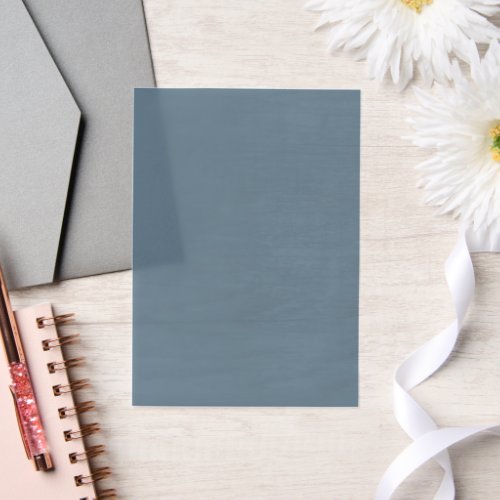 Dusty Blue Wedding Vellum Invitations