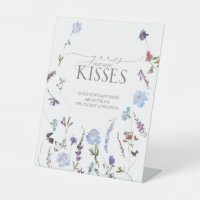 Dusty Blue Wildflower How Many Kisses