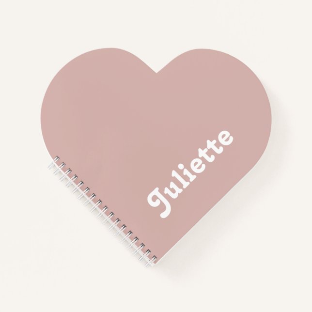 Dusty Blush Notebook (Front)