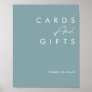 Dusty Boho | Blue Cards and Gifts Sign