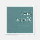 Dusty Boho | Green Wedding Napkins