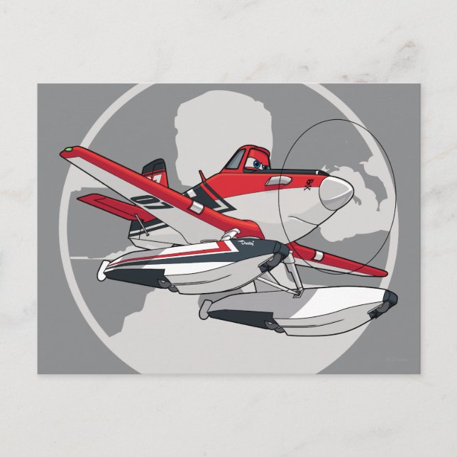 Dusty Character Art 2 Postcard (Front)