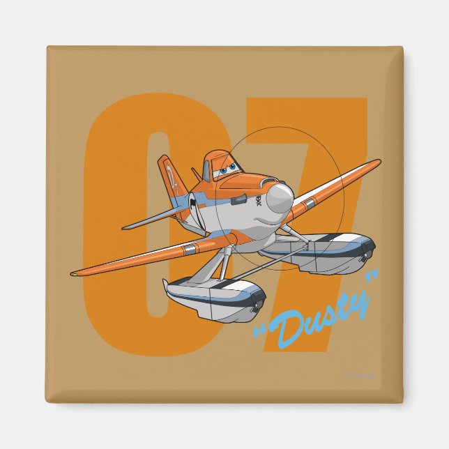 Dusty Character Art Magnet (Front)