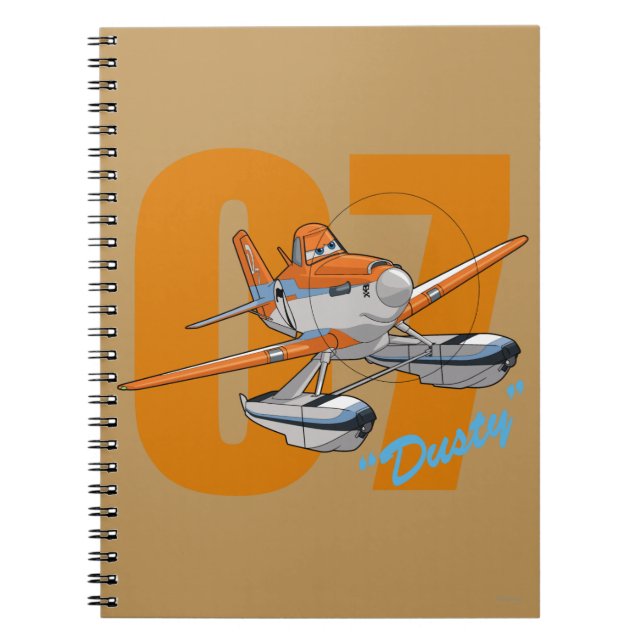 Dusty Character Art Notebook (Front)