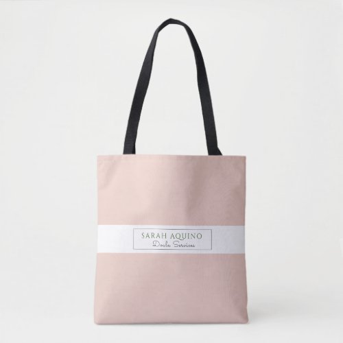 Dusty Coral Doula Promotional Tote Bag