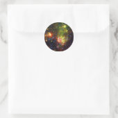Dusty death of massive star NASA Classic Round Sticker (Bag)