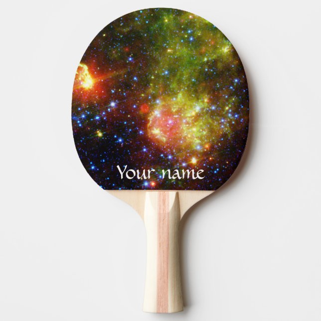 Dusty death of massive star NASA Ping-Pong Paddle (Front)