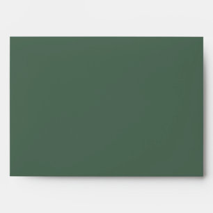 Dusty Eucalyptus Green Solid Color Envelope