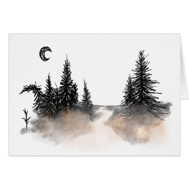 dusty forest cards (Front Horizontal)