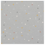Dusty Gold Gray Muted Hearts n Dots Baby Nursery Fabric