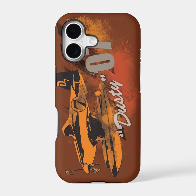 Dusty Graphic Iphone Case (Back)