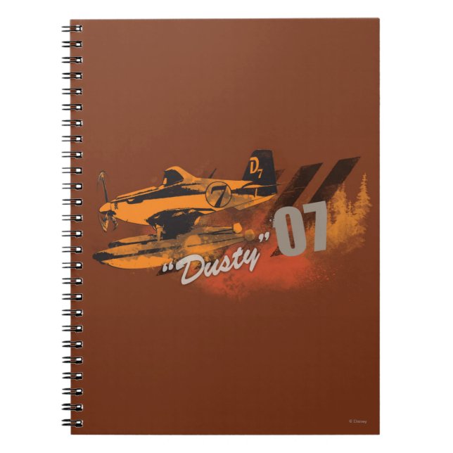 Dusty Graphic Notebook (Front)