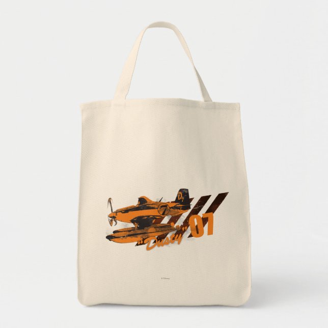 Dusty Graphic Tote Bag (Front)