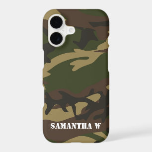 Dusty Green Camo iPhone 17 Case