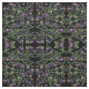 Dusty Green Columbine Fabric