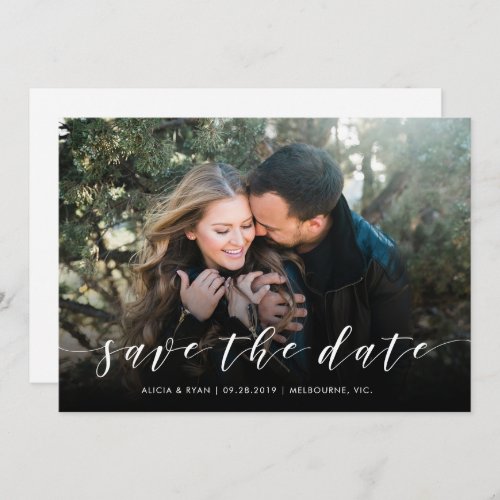 Dusty Green Eucalyptus Photo Save The Date