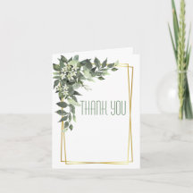 Dusty Green Leaves with White Flowers